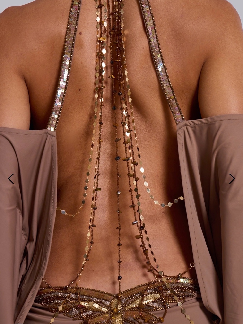 Alula Embellished Butterfly Mini Dress - Picture 3 of 6